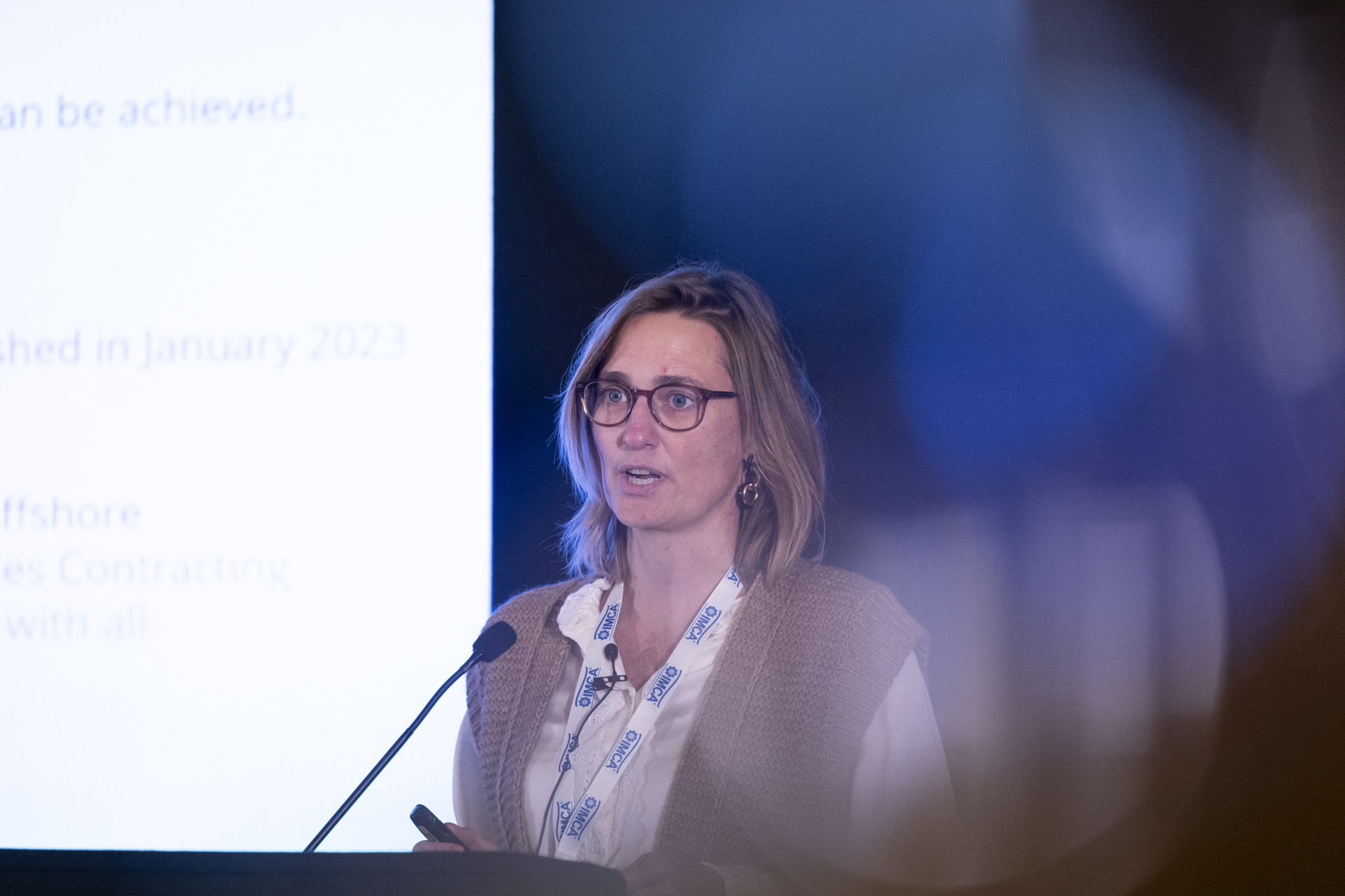 )Sylvia de Rooij (Heerema) at Navigating Offshore Wind Contracts 2023