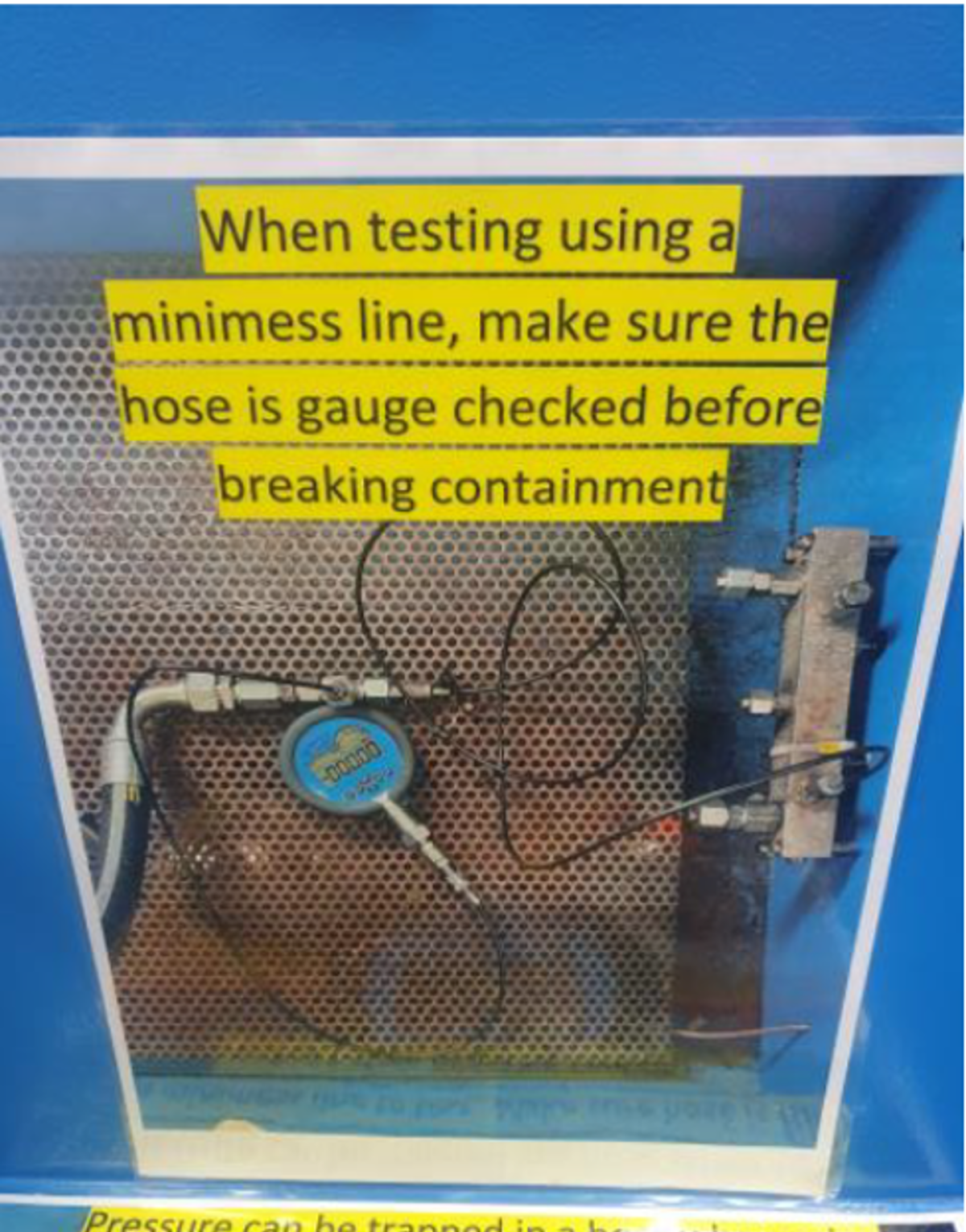 Instructions posted Instructions posted
