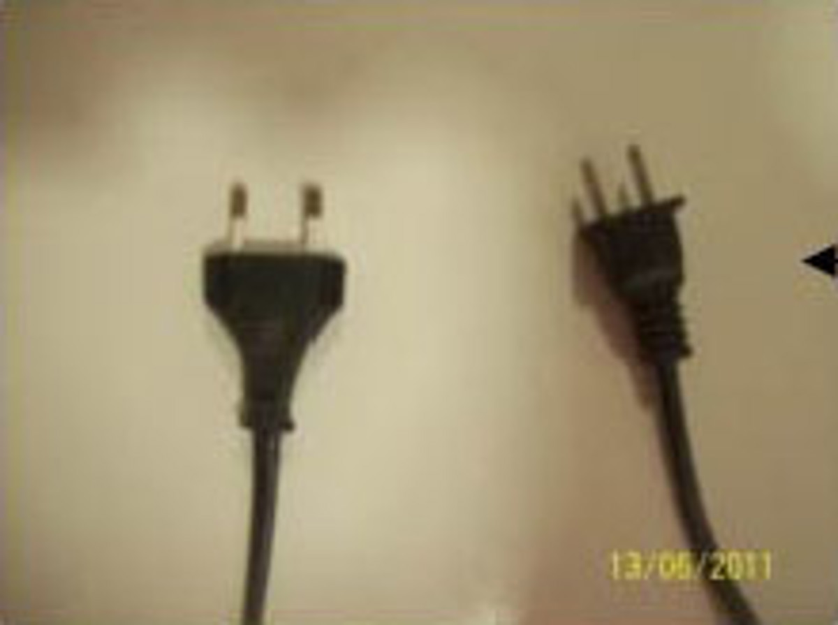 supply cable with two male fittings