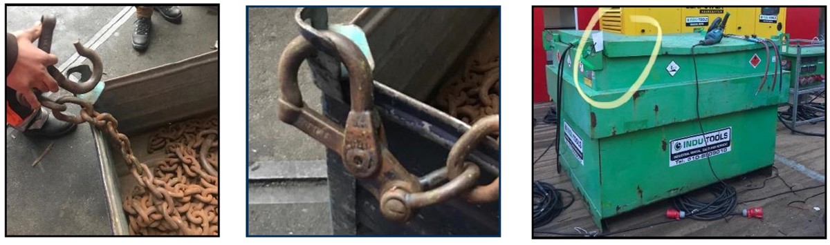 IMCA SF Communications: LTI finger injury during lifting operations Lifting operations