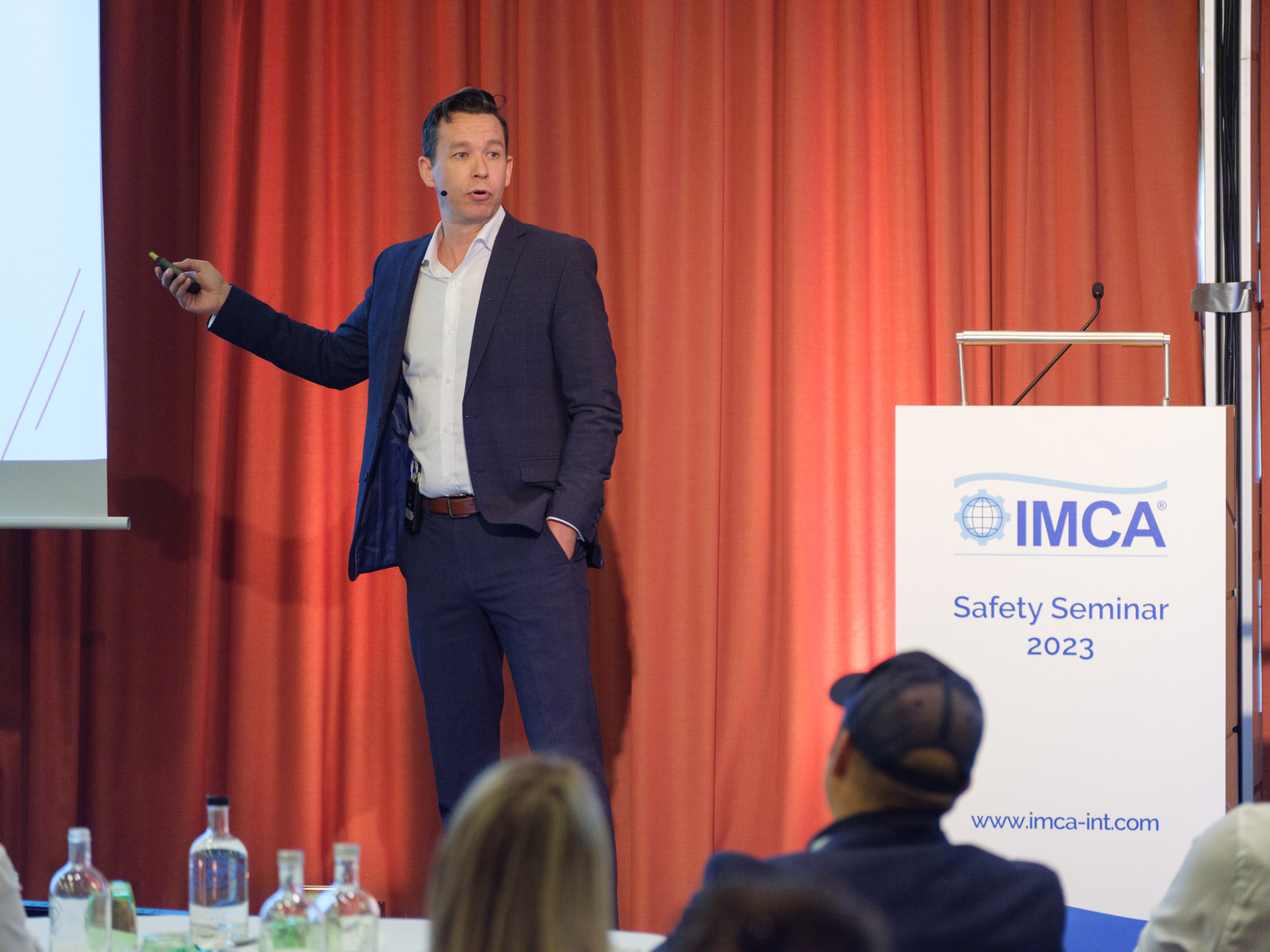 Ben Neal (P&O Maritime) at Safety Seminar 2022