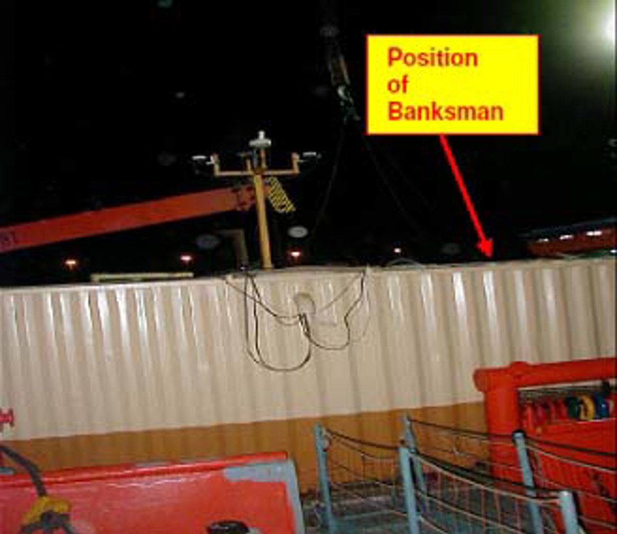 IMCA SF: Lifting fatality Image3 4 crane driver’s view