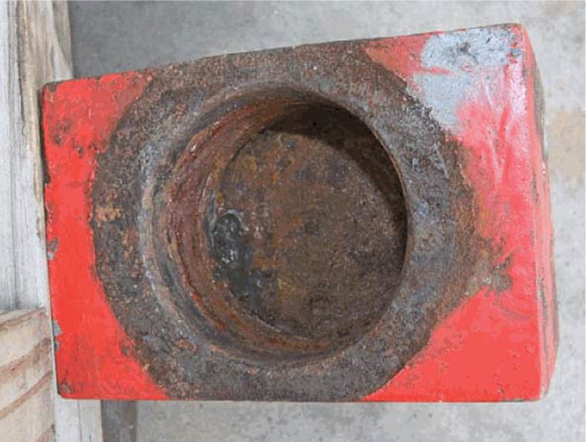IMCAS SF: Luff ram clevis failures 13 Image4 Clevis pictured after failures