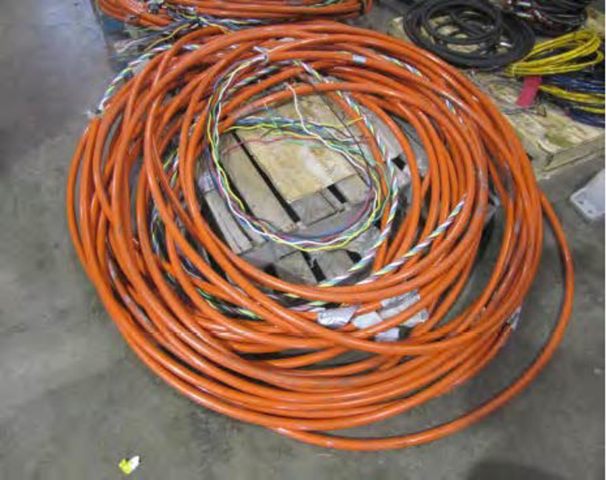 IMCA SF: High potential near-miss during equipment testing Imcasf05 13 Image6 electrical cable being tested