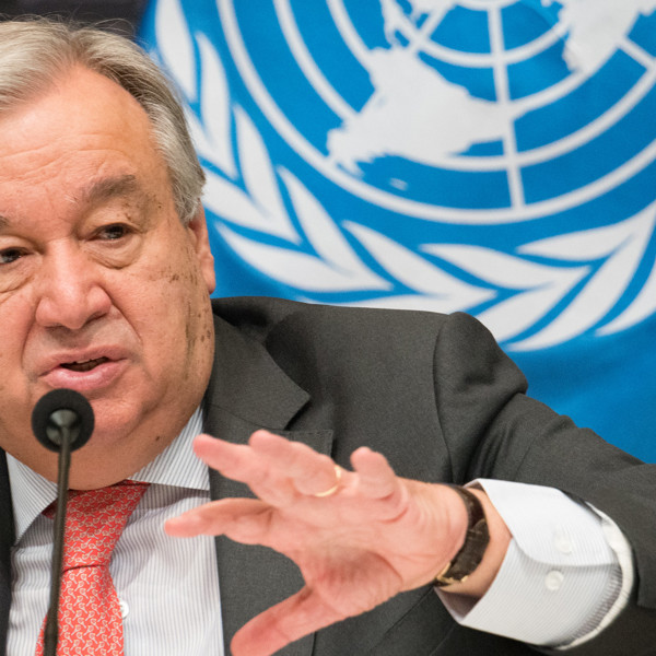 Photo of UN General Secretary, Antonio Guterres