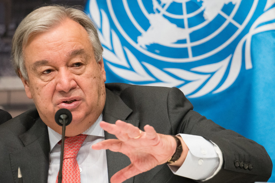 Photo of UN General Secretary, Antonio Guterres