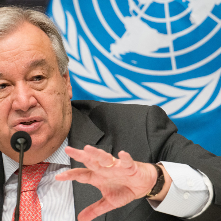 Photo of UN General Secretary, Antonio Guterres