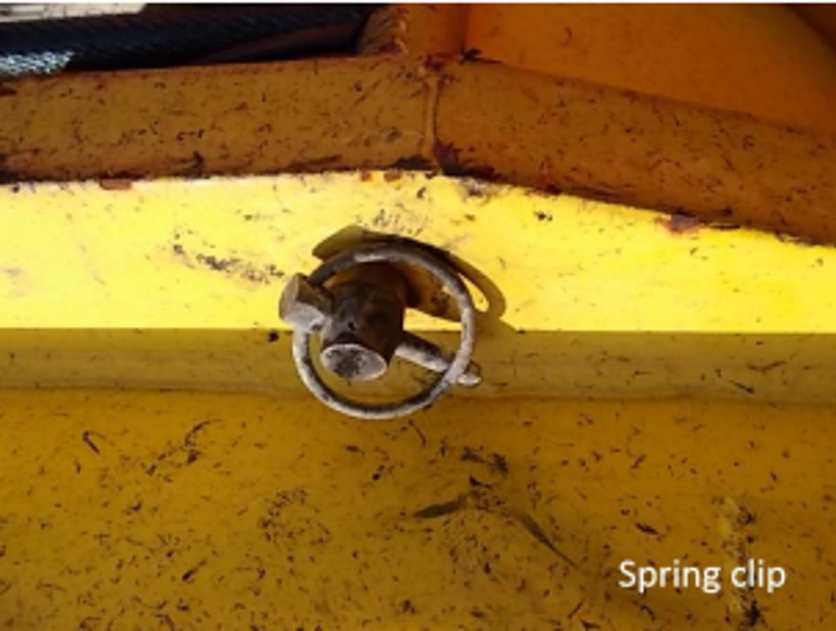 IMCA SF: Pin from crane block sheave guard fell 25m Image5 (2) spring clip