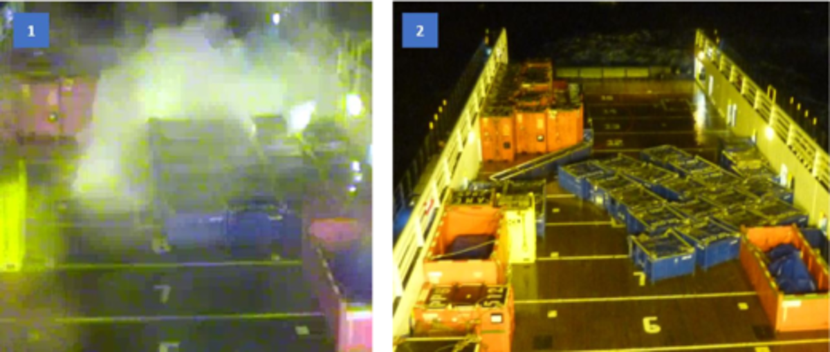 IMCA SF MSF: three potential near misses during cargo operations 2 Unsecured Cargo