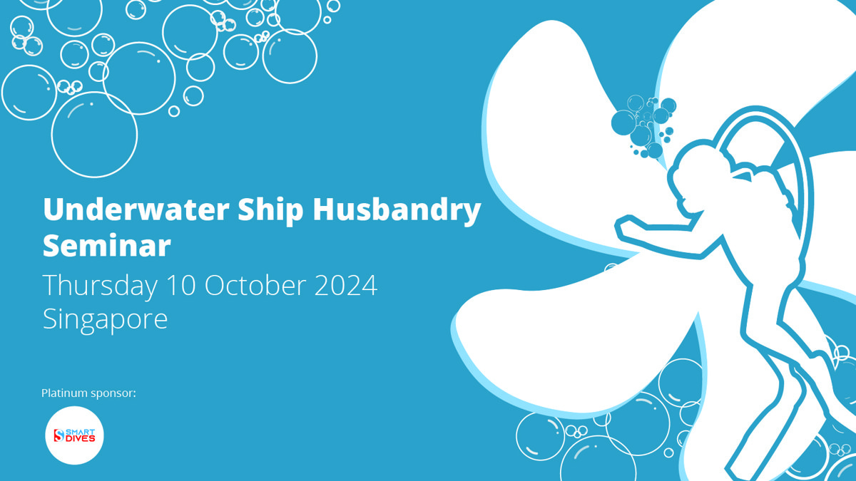 Underwater Ship Husbandry Seminar – Thursday 10 October 2024.