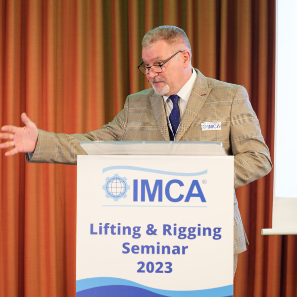 Mark Ford (IMCA) at Lifting & Rigging 2023