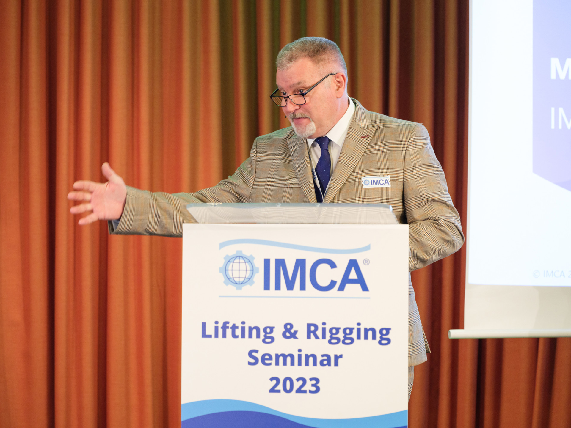 Mark Ford (IMCA) at Lifting & Rigging 2023