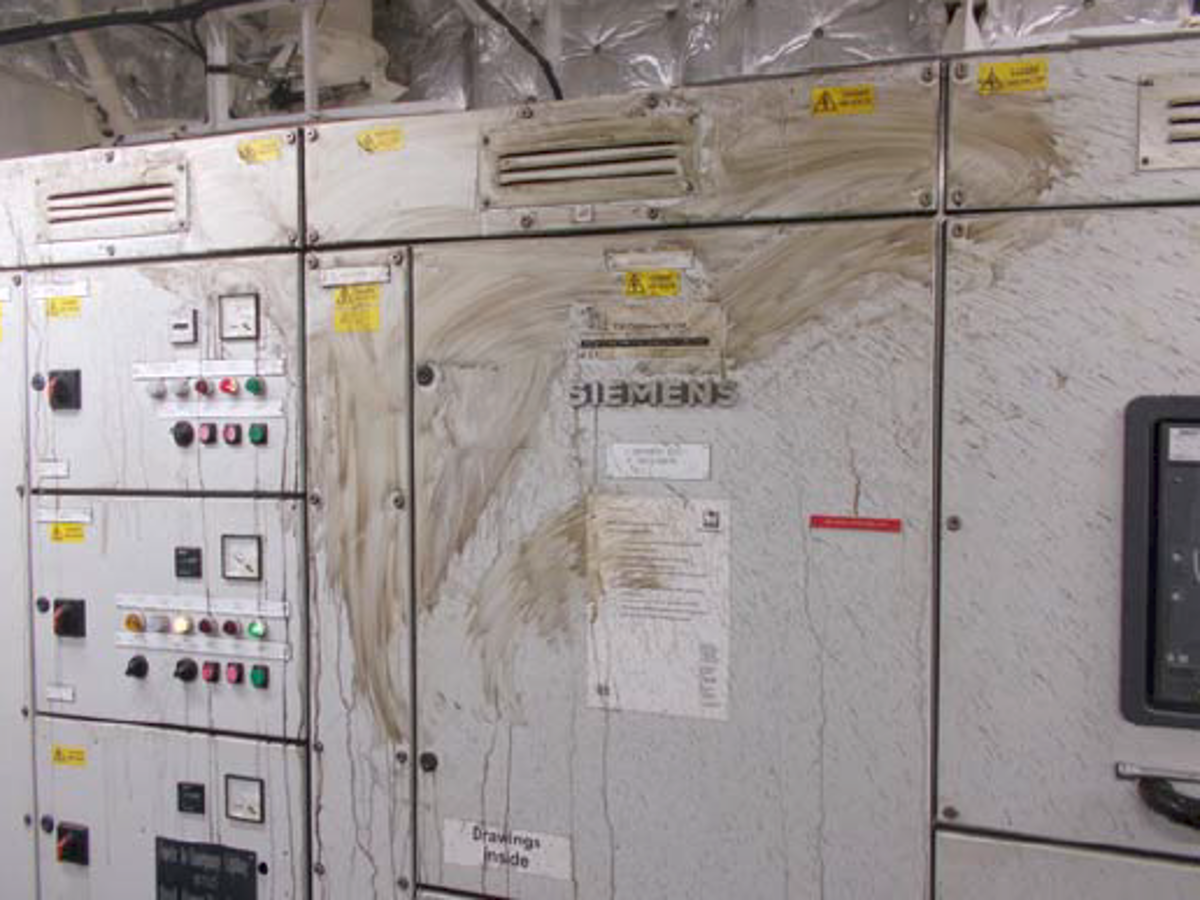 IMCA SF Unexpected Release of Water During Annual Maintenance of CO2 Fixed Firefighting System 1 Emergency generator switchboard room