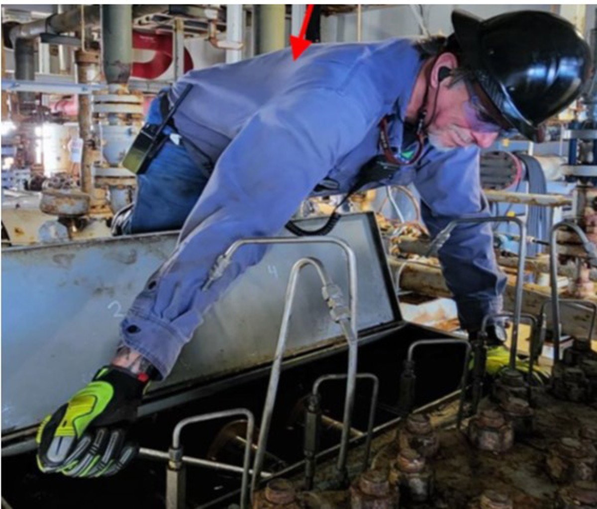 IMCA SF BSEE: A note on repetitive strain injuries Re-enactment of incident