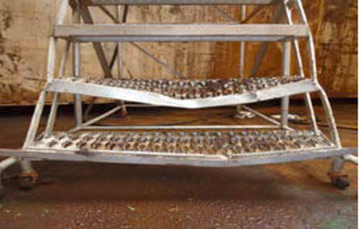 IMCA SF Serious dropped object incidents 2 Damaged steps