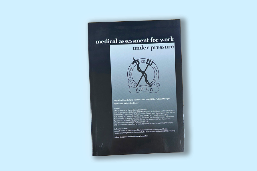 Medical assessment of working divers (EDTC), 2024 edition