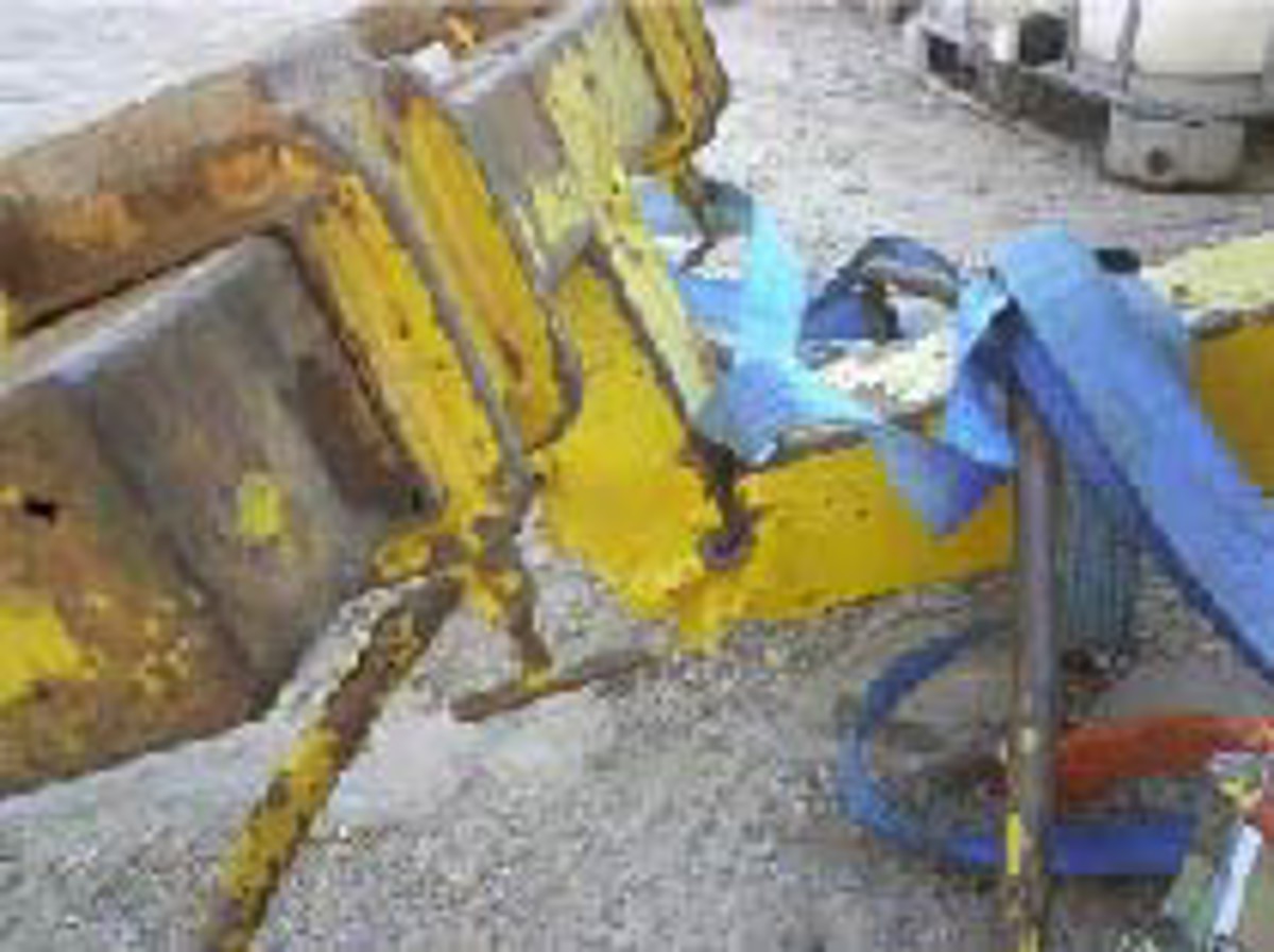 IMCA SF Pallet lifter failure 2 Failed pallet lifter