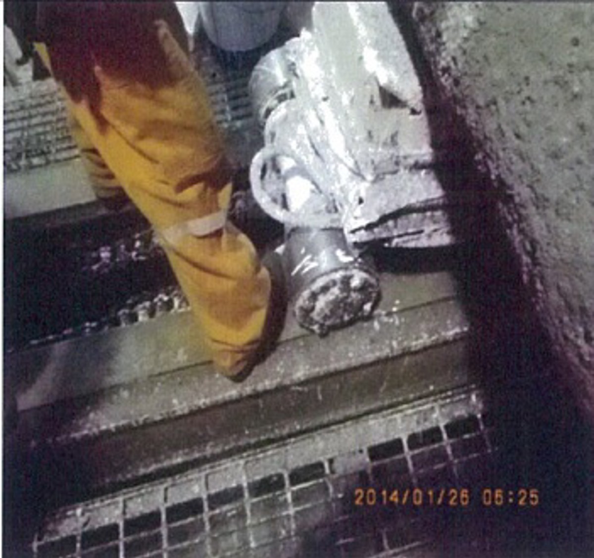 IMCA SF Restricted work case (RWC): Injury to foot caused by moving roller 1 Position of injured person’s right foot