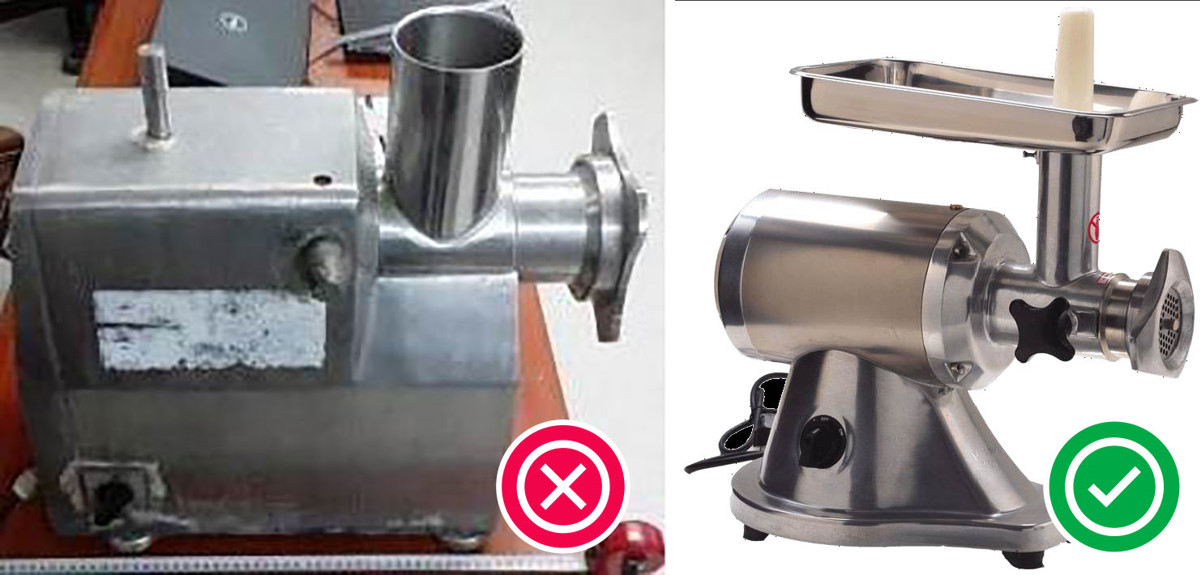 IMCA SF Lost time injury (LTI): Severe hand injury in galley (L) Incorrect set-up with no plunger or top tray (R) Correct set-up with plunger and top tray