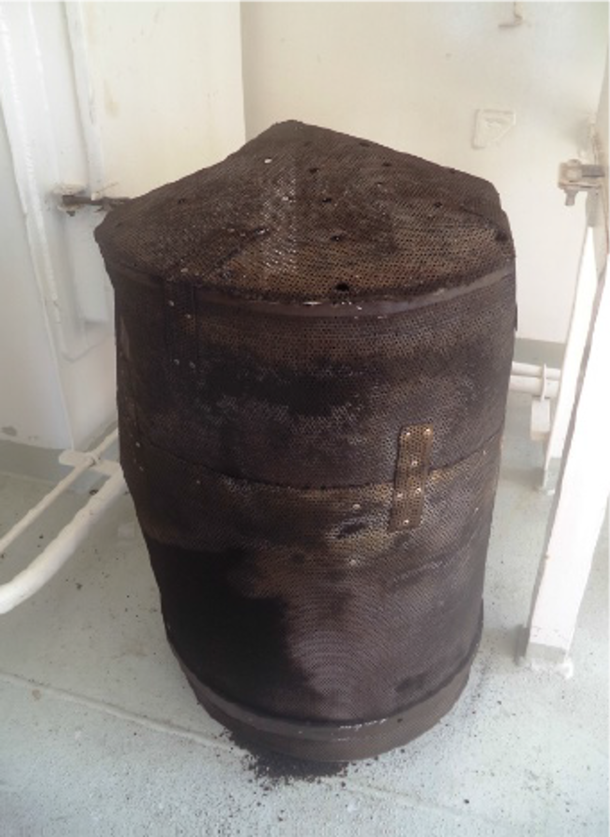 IMCA SF High potential near miss: dropped object – spark arrestor 18kg Spark Arrestor