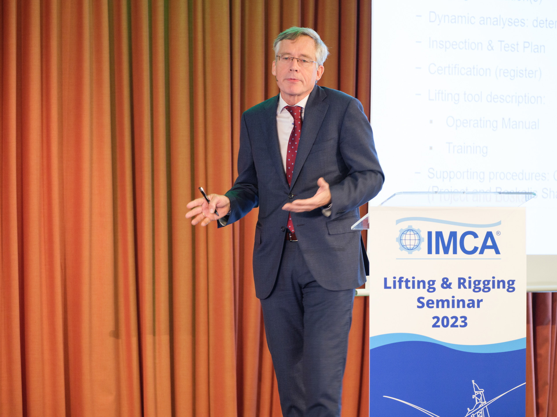 Jack Spaan (Boskalis) at Lifting & Rigging 2023